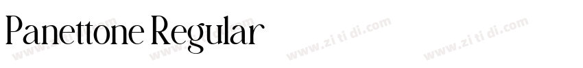 Panettone Regular字体转换 Panettone Regular字体转换